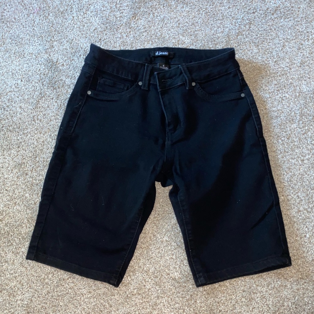 Black Bermuda Shorts
